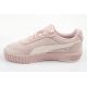 2. Puma Damen-Sportschuhe Carina Mia SD, bequeme Sneaker aus puderrosa Leder
