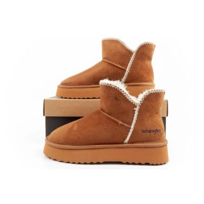 10. Wrangler Elsa Winterstiefel Stiefeletten isoliert bequem modisch Braun
