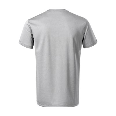 3. Zoom Herren-T-Shirt (silbermeliert)