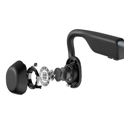 4. Shokz OpenMove USB-C Kabellose Knochenleitungskopfhörer Grau