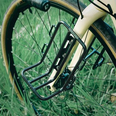 5. Rockbros 33210010001 vorderes Fahrradregal für Fahrradgabel – schwarz