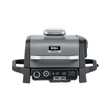 Ninja Holzfeuer-Außengrill mit Kontaktgrill