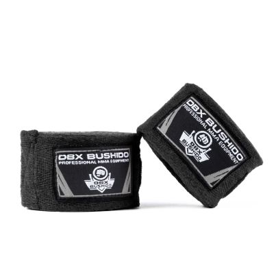 11. Baumwoll-Boxbandagen - 4 Meter | Schwarz