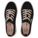 5. Schwarze Leder-Plateau-Sneaker Filippo DP6122