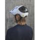 3. POC Axion Race MIPS Fahrradhelm Weiß Schwarz