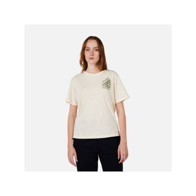 ROSSIGNOL W Waterfall Relax Tee Damen Weiß