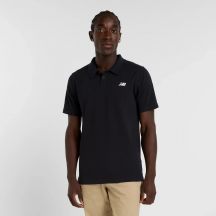 New Balance Baumwoll-Piqué-Poloshirt M MT51519BK
