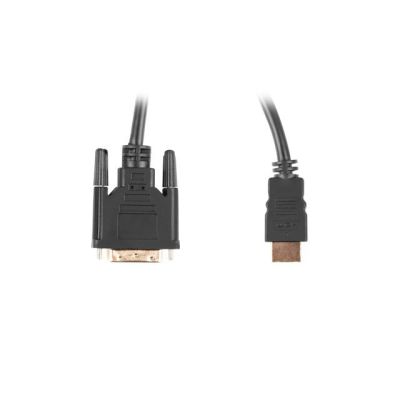 Lanberg CA-HDDV-20CU-0030-BK Kabel (HDMI M - DVI-D (24+1) M; 3 m; schwarz)