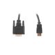 Lanberg CA-HDDV-20CU-0030-BK Kabel (HDMI M - DVI-D (24+1) M; 3 m; schwarz)