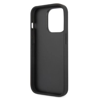 7. Karl Lagerfeld KLHCP14LG2CPS iPhone 14 Pro 6,1" Silber/Silber Hardcase Glitter Choupette Patch