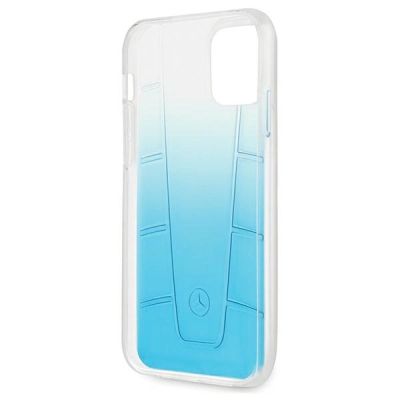 6. Mercedes Transparent Line Case für iPhone 12 / iPhone 12 Pro - Blau