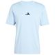 2. adidas Essentials Herren-T-Shirt mit 3 Streifen, blau, JE6397