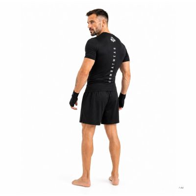 11. Schwarzes Herren-Kompressionsshirt COMBATWEAR | DBX Bushido
