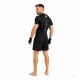 11. Schwarzes Herren-Kompressionsshirt COMBATWEAR | DBX Bushido