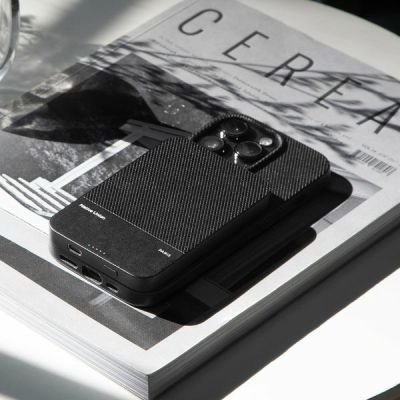 8. Native Union PB-5KMS-BLK-Q2 Powerbank 5000mAh mit kabelloser Ladefunktion, Schwarz