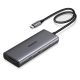 Ugreen USB-C 7-in-1 HDMI-Hub mit USB-C, USB-A, SD/TF-Kartenleser – Grau