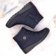 14. News W EVE437B marineblaue Schneestiefel mit Keilabsatz