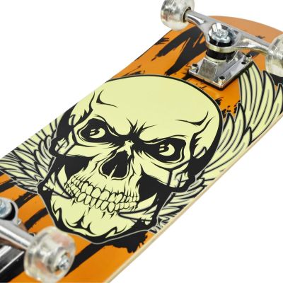 7. SKULL BEST SPORTING HOLZ-SKATEBOARD
