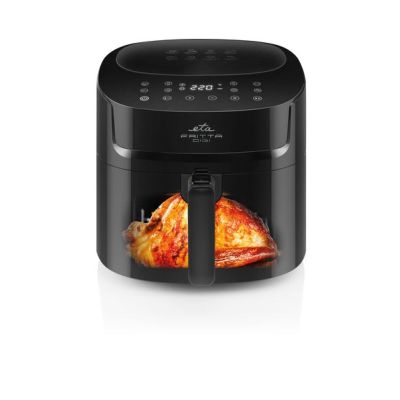 Eta Fritta Digi Doppel-Heißluftfritteuse 7,2 l, autonom, 1800 W, Schwarz