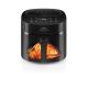 Eta Fritta Digi Doppel-Heißluftfritteuse 7,2 l, autonom, 1800 W, Schwarz