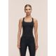 2. CASALL Damen-Tanktop mit formgebendem Block-BH, Schwarz