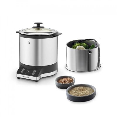 5. WMF KITCHENminis 04.1526.0011 Schnellkochtopf 1 l 220 W Edelstahl