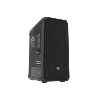 37. FURY COMPUTERGEHÄUSE FURY SHOBO SH4F MIDI TOWER MIT FENSTER SCHWARZ