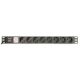 21. GEMBIRD 19"-Rack-Steckdosenleiste PDU EG-PDU-014-C14 1U, 10 A, 8 x SCHUKO, C14-Stecker, 3-m-Kabel