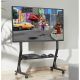 7. TECHLY MOBILER TV-STÄNDER 45-90" KG BIS 60 KG VERSTELLBARES AV-REGAL