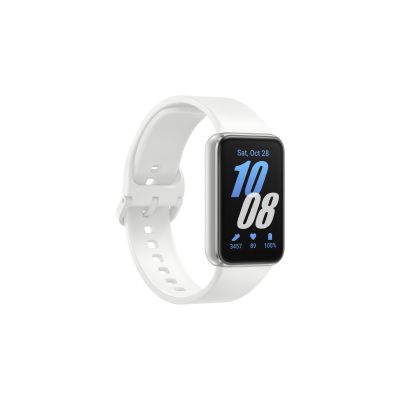 3. Samsung Galaxy Fit 3 (R390) Silbernes Sportarmband