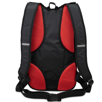 3. TREKKINGRUCKSACK A3036 SCHWARZ-ROT SEMI LINE