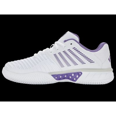 5. K-swiss EXPRESS LIGHT 3 HB WHITE/PURPLE HAZE/LUNAR ROCK-M Sneaker (98563-160-M)