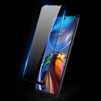 8. Dux Ducis 10D Tempered Glass langlebiges gehärtetes Glas 9H für den gesamten Bildschirm mit Rahmen Motorola Moto E32 schwarz (case friendly)
