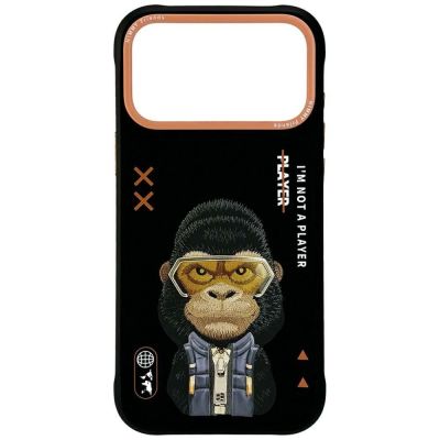 Nimmy Cool&Cute 2.0 Gorilla Case für iPhone 17 Pro Max - Schwarz