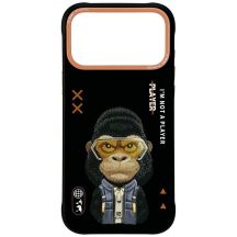 Nimmy Cool&Cute 2.0 Gorilla Case für iPhone 17 Pro Max - Schwarz