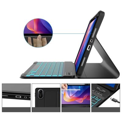5. Tech-Protect SC Pen Case für Xiaomi Redmi Pad 2 11.0 mit Tastatur, Schwarz