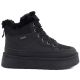 2. Schwarze Big Star Plateau-Schneestiefel für Damen UU274167