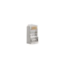 LANBERG Netzwerkstecker RJ45 (8P8C) CAT.5E FTP (100 Stück) für kabelgebundene und drahtgebundene Verbindungen