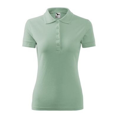 2. Damen-Piqué-Poloshirt (Salbei)