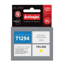 Activejet AE-1294N Tinte (ersetzt Epson T1294; Supreme; 15 ml; gelb)