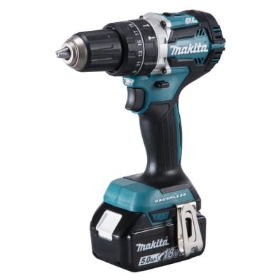 Makita DHP484RTJ Zentralverriegelungs-Bohrmaschine, 1,8 kg, Schwarz, Blau