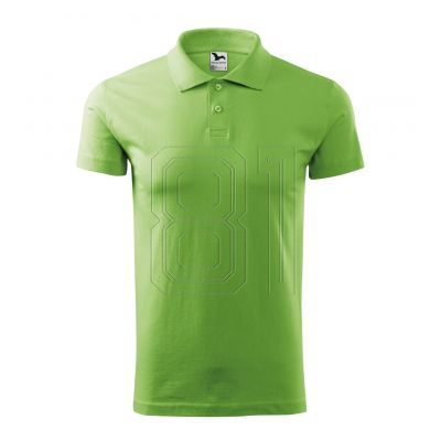 5. Malfini Single J. M MLI-20239 Erbsen-Poloshirt
