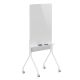 ERGO OFFICE Mobile Whiteboard-Tafel, vertikal, weiß, einseitig, mit Ablage, Tafelabmessungen 1190 x 790 mm ER-3