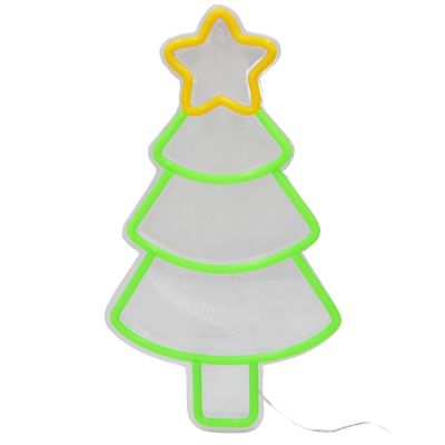 12. NEON-LAMPENFIGUR WEIHNACHTSBAUM