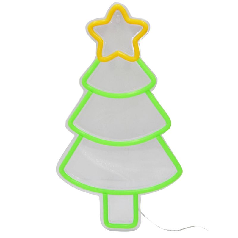 12. NEON-LAMPENFIGUR WEIHNACHTSBAUM
