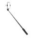 4. Selfie Stick WC12YDS Teleskopstativ 1,3 m aus Aluminiumlegierung mit Dual-Licht und Telefonhalter – Schwarz
