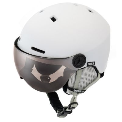 Meteor Falven S Skihelm 53-55 cm weiß