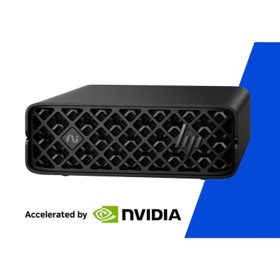 36. HP ZGX Nano G1n AI GB10 128 GB LPDDR5x-SDRAM 4 TB SSD Linux Mini-PC AI Workstation, AI PC Schwarz