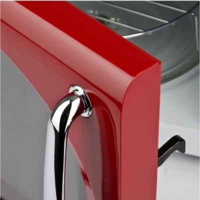 5. Mikrowellenherd 20l Girmi FM2102 rot