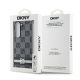 7. DKNY Checkered Pattern Printed Stripes Hülle für Samsung Galaxy Z Fold 6 – Schwarz